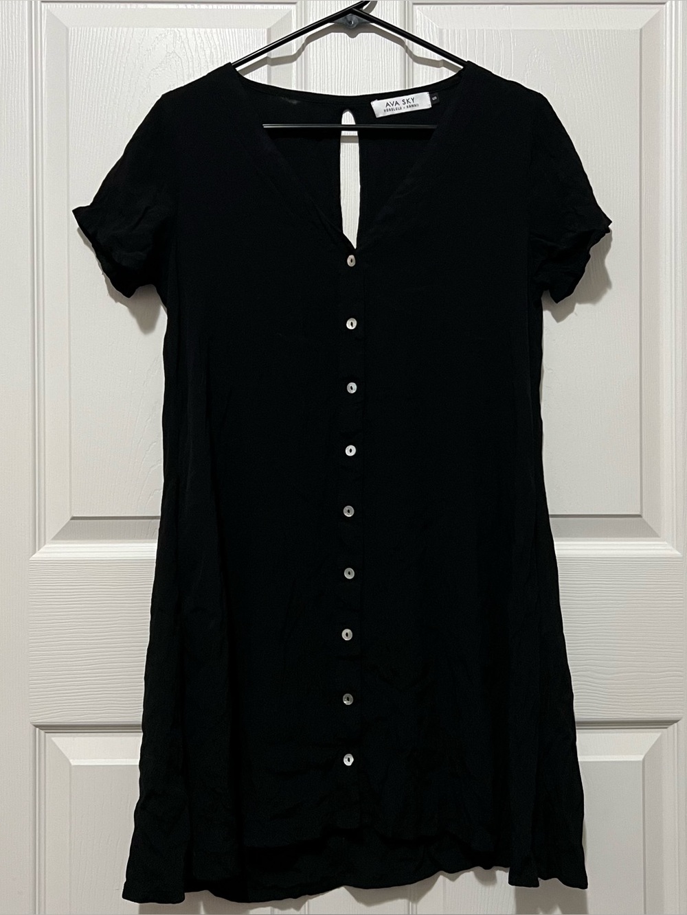 AVA SKY Black Dress
